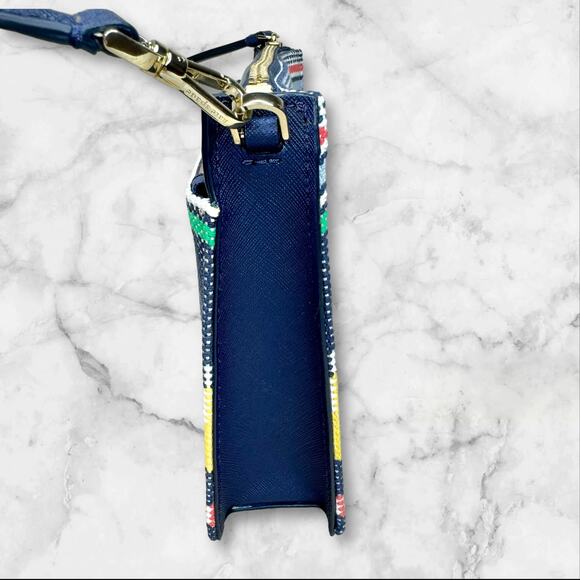 Kate Spade New York Cameron Stripe Tri Color Zip Crossbody Bag NWOT - Picture 9 of 15